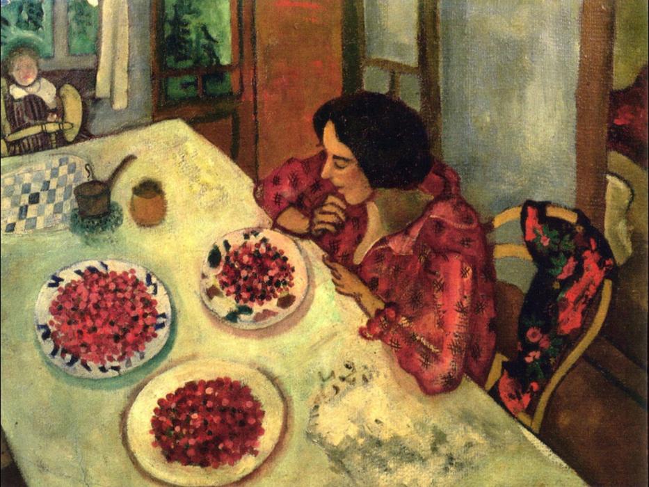 Marc Chagall, Le fragole, 1916 